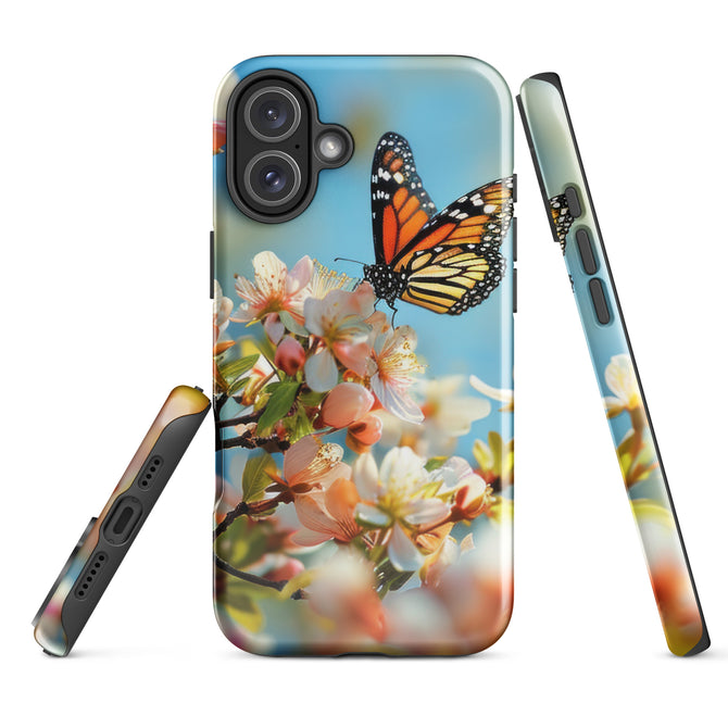 iPhone® Tough Case - Animal - Butterfly Style 1 - Glossy - iPhone 16 Plus