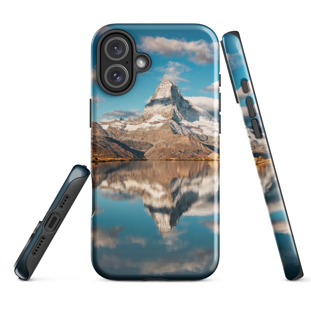iPhone® Tough Case - Nature - Mountain Style 1 - Glossy - iPhone 16 Plus