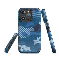 iPhone® Tough Case - Pattern - Water Camo 1 - Glossy - iPhone 16 Pro