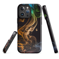 iPhone® Tough Case - Abstract - Smoke Style 2 - Glossy - iPhone 16 Pro Max