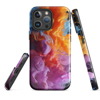 iPhone® Tough Case - Abstract - Smoke Style 6 - Glossy - iPhone 16 Pro Max