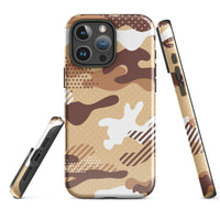 iPhone® Tough Case - Pattern - Desert Camo 1 - Glossy - iPhone 16 Pro Max