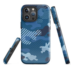 iPhone® Tough Case - Pattern - Water Camo 1 - Glossy - iPhone 16 Pro Max