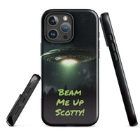 iPhone® Tough Case - Space - Alien UFO Style 1 - Glossy - iPhone 16 Pro Max