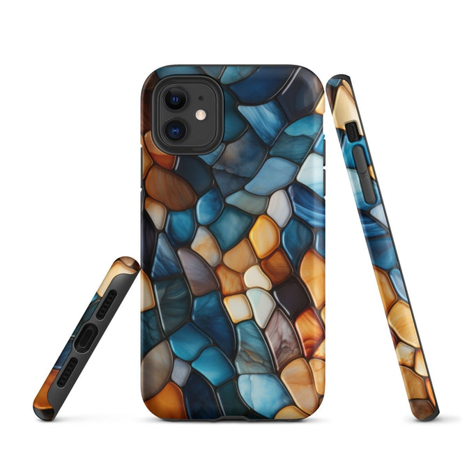 iPhone® Tough Case - Abstract - Geometric Style 4 - Matte - iPhone 11