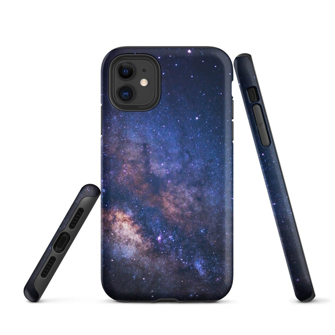 iPhone® Tough Case - Space - Stars/Galaxy Style 1 - Matte - iPhone 11