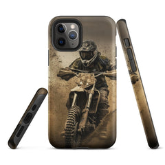 iPhone® Tough Case - Transportation (Offroad) - Dirt Bike Style 1 - Matte - iPhone 11 Pro