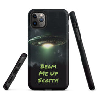 iPhone® Tough Case - Space - Alien UFO Style 1 - Matte - iPhone 11 Pro Max