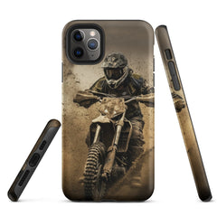 iPhone® Tough Case - Transportation (Offroad) - Dirt Bike Style 1 - Matte - iPhone 11 Pro Max