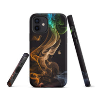 iPhone® Tough Case - Abstract - Smoke Style 2 - Matte - iPhone 12