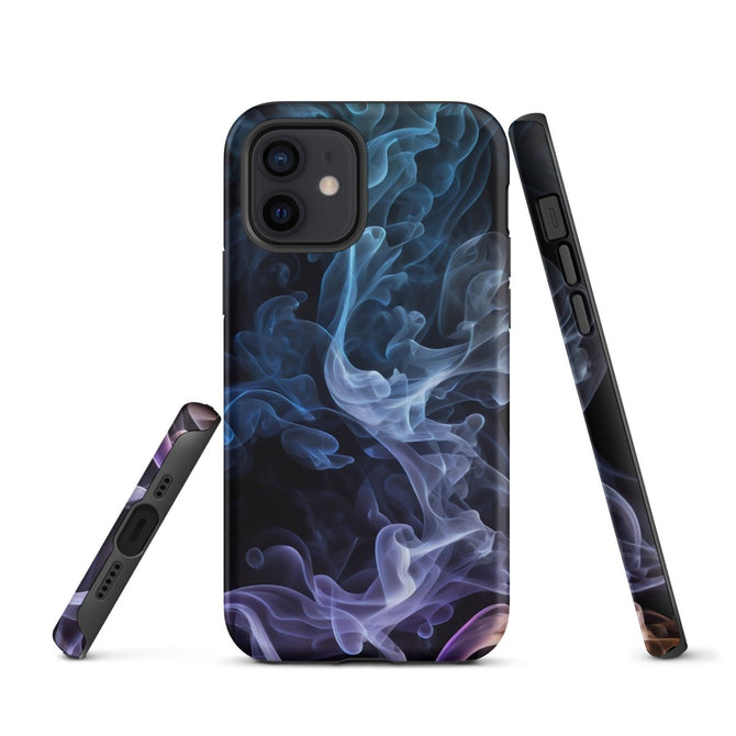 iPhone® Tough Case - Abstract - Smoke Style 3 - Matte - iPhone 12