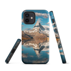 iPhone® Tough Case - Nature - Mountain Style 1 - Matte - iPhone 12