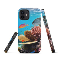 iPhone® Tough Case - Nature - Sea Style 1 - Matte - iPhone 12