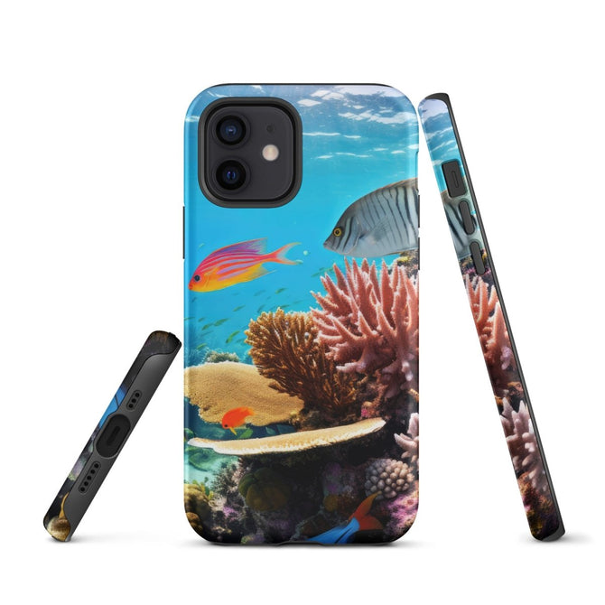 iPhone® Tough Case - Nature - Sea Style 1 - Matte - iPhone 12