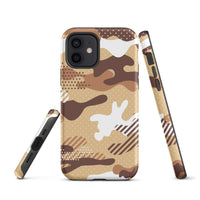 iPhone® Tough Case - Pattern - Desert Camo 1 - Matte - iPhone 12