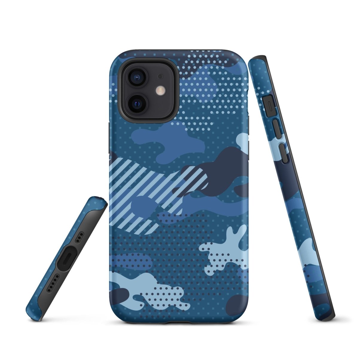 iPhone® Tough Case - Pattern - Water Camo 1 - Matte - iPhone 12