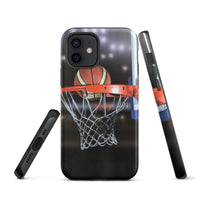 iPhone® Tough Case - Sports - Basketball Style 1 - Matte - iPhone 12