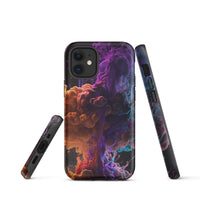 iPhone® Tough Case - Abstract - Smoke Style 1 - Matte - iPhone 12 mini