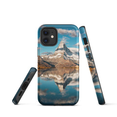 iPhone® Tough Case - Nature - Mountain Style 1 - Matte - iPhone 12 mini