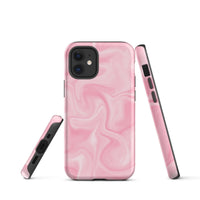 iPhone® Tough Case - Pattern - Marble - Pink Style 2 - Matte - iPhone 12 mini