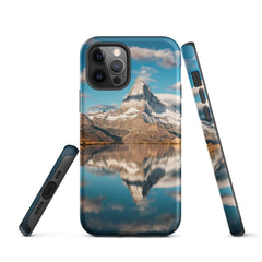 iPhone® Tough Case - Nature - Mountain Style 1 - Matte - iPhone 12 Pro
