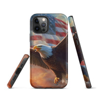 iPhone® Tough Case - USA - Eagle Flag Style 1 - Matte - iPhone 12 Pro