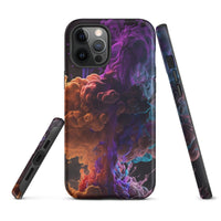 iPhone® Tough Case - Abstract - Smoke Style 1 - Matte - iPhone 12 Pro Max