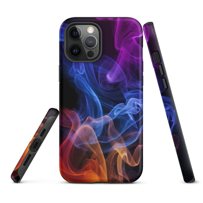 iPhone® Tough Case - Abstract - Smoke Style 4 - Matte - iPhone 12 Pro Max