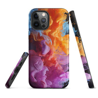 iPhone® Tough Case - Abstract - Smoke Style 6 - Matte - iPhone 12 Pro Max