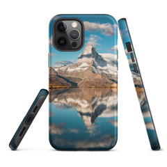 iPhone® Tough Case - Nature - Mountain Style 1 - Matte - iPhone 12 Pro Max