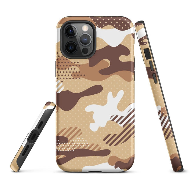 iPhone® Tough Case - Pattern - Desert Camo 1 - Matte - iPhone 12 Pro Max