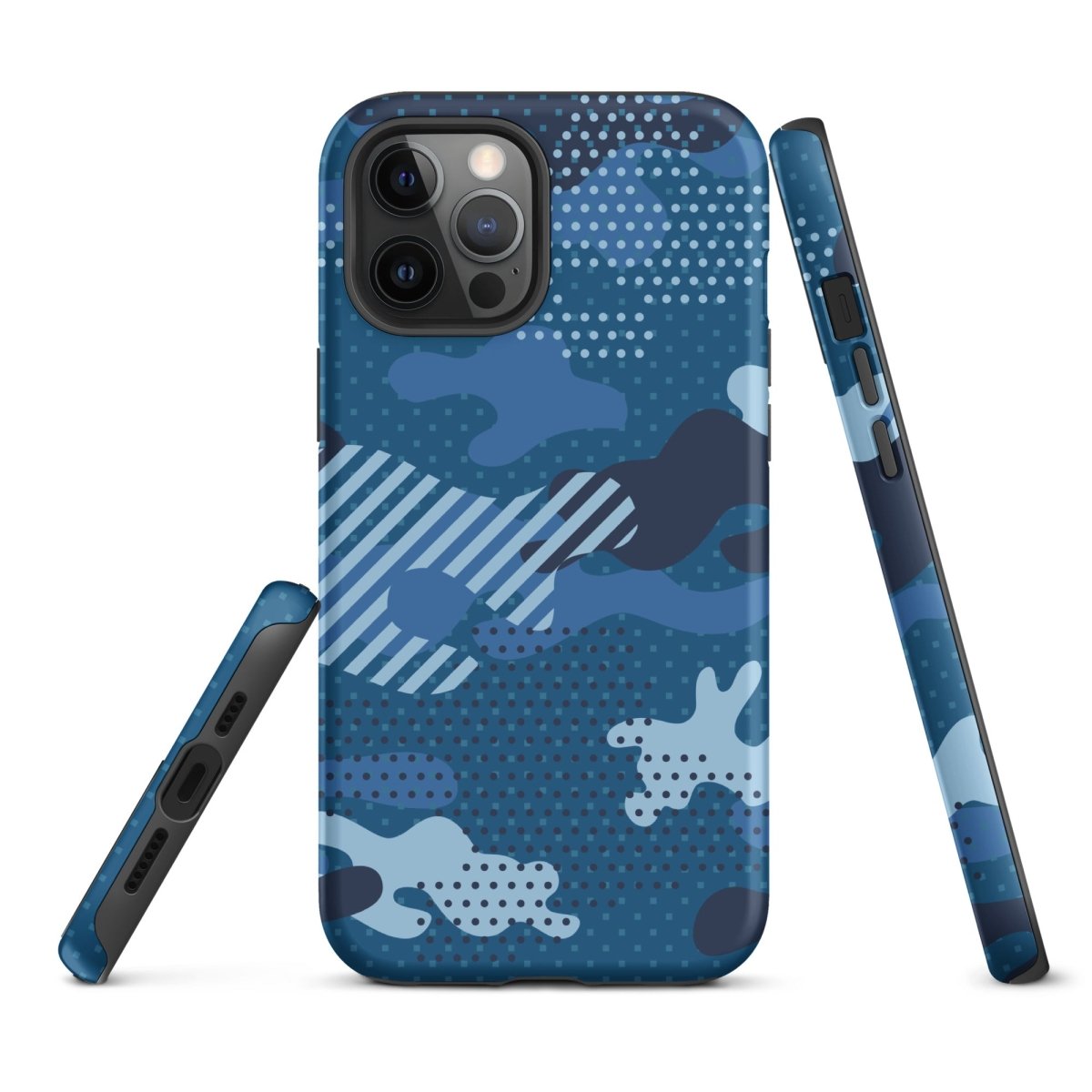 iPhone® Tough Case - Pattern - Water Camo 1 - Matte - iPhone 12 Pro Max