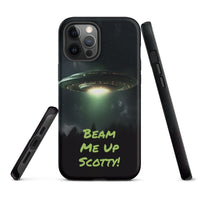 iPhone® Tough Case - Space - Alien UFO Style 1 - Matte - iPhone 12 Pro Max