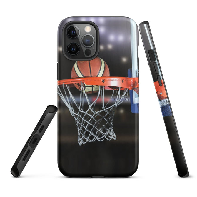 iPhone® Tough Case - Sports - Basketball Style 1 - Matte - iPhone 12 Pro Max