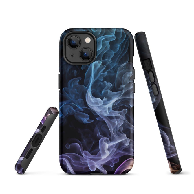 iPhone® Tough Case - Abstract - Smoke Style 3 - Matte - iPhone 13