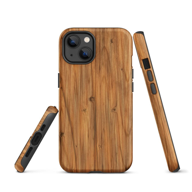 iPhone® Tough Case - Nature - Wood 1 - Matte - iPhone 13