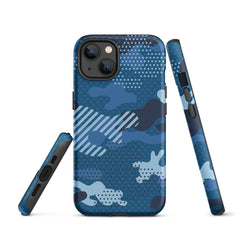 iPhone® Tough Case - Pattern - Water Camo 1 - Matte - iPhone 13