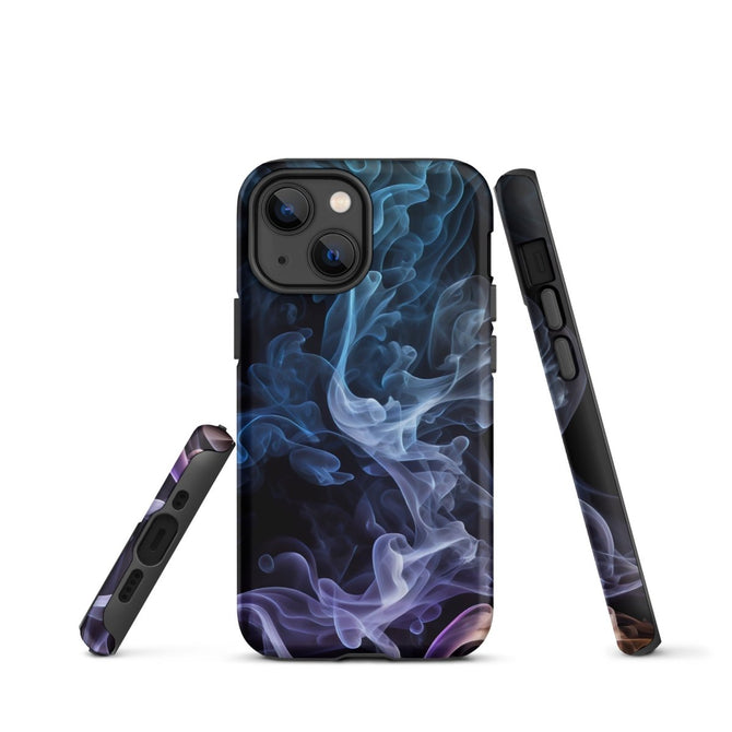 iPhone® Tough Case - Abstract - Smoke Style 3 - Matte - iPhone 13 mini