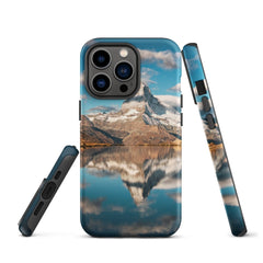 iPhone® Tough Case - Nature - Mountain Style 1 - Matte - iPhone 13 Pro
