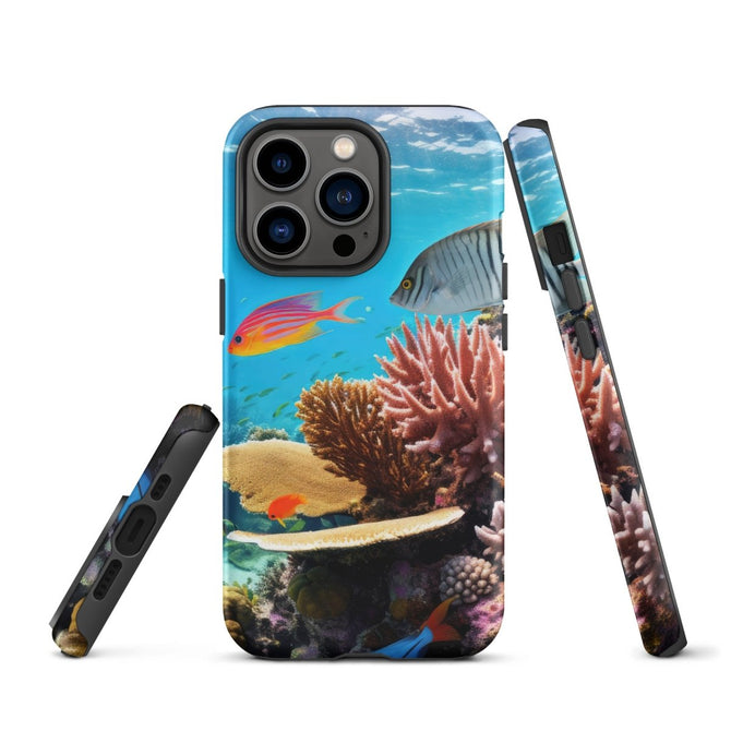 iPhone® Tough Case - Nature - Sea Style 1 - Matte - iPhone 13 Pro