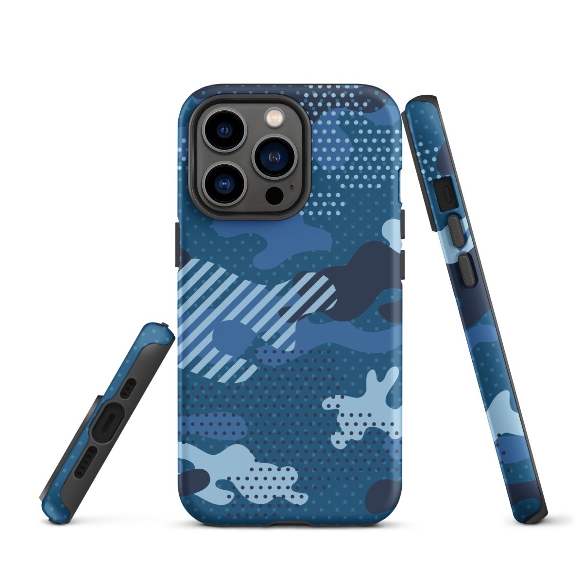 iPhone® Tough Case - Pattern - Water Camo 1 - Matte - iPhone 13 Pro
