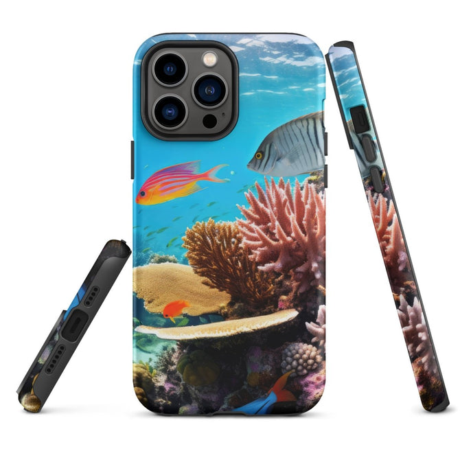 iPhone® Tough Case - Nature - Sea Style 1 - Matte - iPhone 13 Pro Max