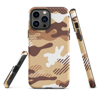 iPhone® Tough Case - Pattern - Desert Camo 1 - Matte - iPhone 13 Pro Max