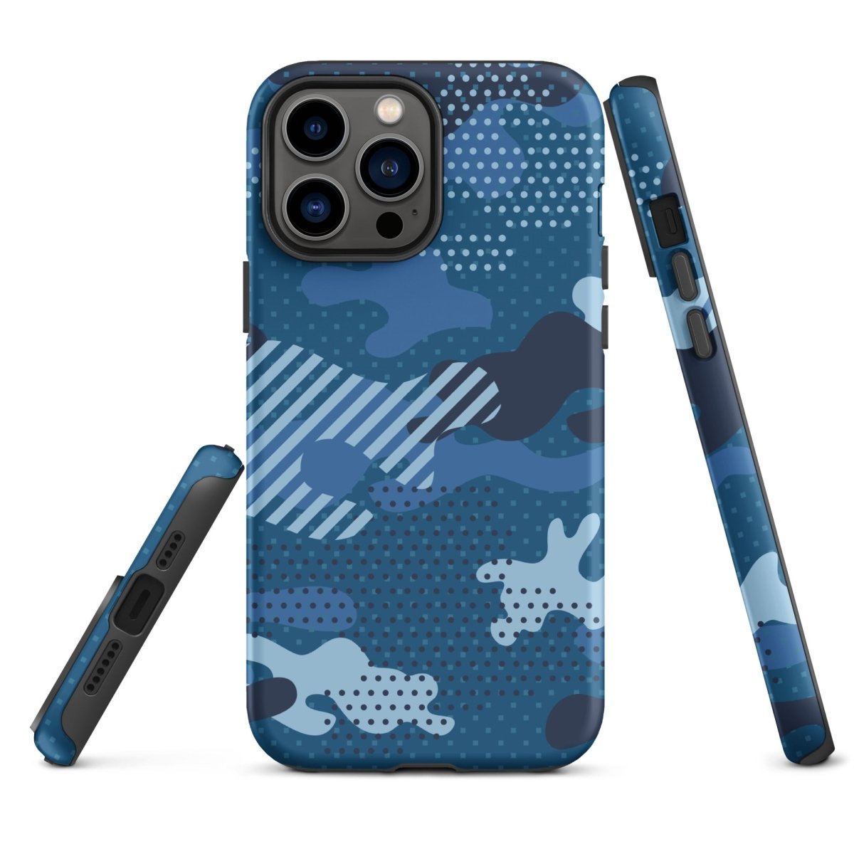 iPhone® Tough Case - Pattern - Water Camo 1 - Matte - iPhone 13 Pro Max