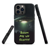 iPhone® Tough Case - Space - Alien UFO Style 1 - Matte - iPhone 13 Pro Max