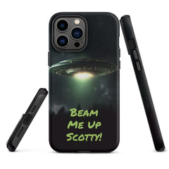 iPhone® Tough Case - Space - Alien UFO Style 1 - Matte - iPhone 13 Pro Max