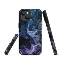 iPhone® Tough Case - Abstract - Smoke Style 3 - Matte - iPhone 14