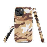 iPhone® Tough Case - Pattern - Desert Camo 1 - Matte - iPhone 14