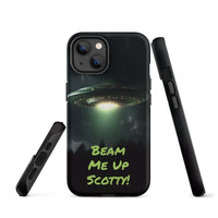 iPhone® Tough Case - Space - Alien UFO Style 1 - Matte - iPhone 14