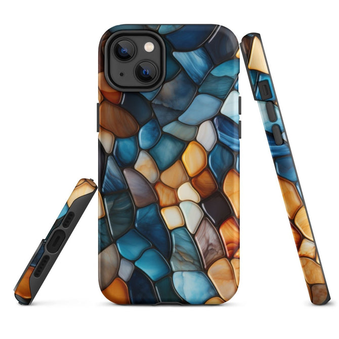 iPhone® Tough Case - Abstract - Geometric Style 4 - Matte - iPhone 14 Plus